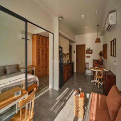 CHO THUÊ CHDV 1PN FNT CAO CẤP BANCON TO MG RIÊNG GẦN ĐH NTT, LUẬT Q1Q5