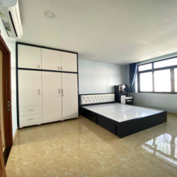 Cho thuê nhà MTKD gần Đầm Sen,lề đường 8m-4 x 20-4 tầng-6 pngủ-30triệu