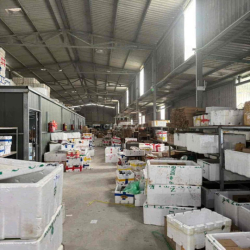 Cho thuê kho 700m² + 5 phòng máy lạnh + camera sẵn + xe tải 10 tấn vào
