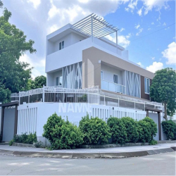 😍Biệt thự Kinh Doanh 2 Mặt Tiền  5PN đường Liên Phường-Q9 giá 50TR