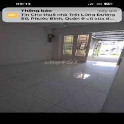 Cho thuê Trệt Lững KDC Phước Long, Quận 9