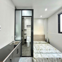 Căn Hộ Studio cửa sổ full nt new 100% - Gần CV làng Hoa