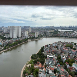 Cho thuê căn hộ chung cư tầng cao view đẹp VP6 Linh Đàm 8 tr/th