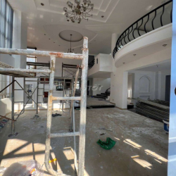 CHO THUÊ BIỆT THỰ KHU NAM LONG, DTSD 12*33, TRỆT, 2 LẦU, 5PN, SÁT GV