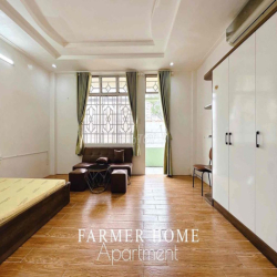 PHÒNG STUDIO - BAN CÔNG - NỘI THẤT ĐẦY ĐỦ - GIỜ TỰ DO - CỬA VÂN TAY