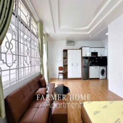 PHÒNG STUDIO - BAN CÔNG - NỘI THẤT ĐẦY ĐỦ - GIỜ TỰ DO - CỬA VÂN TAY